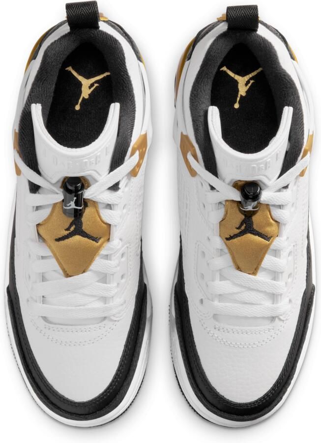 Jordan Spizike Kindersneakers Wit Leer