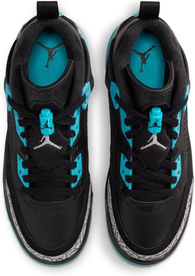 Jordan Spizike Kindersneakers Zwart Mesh Synthetisch