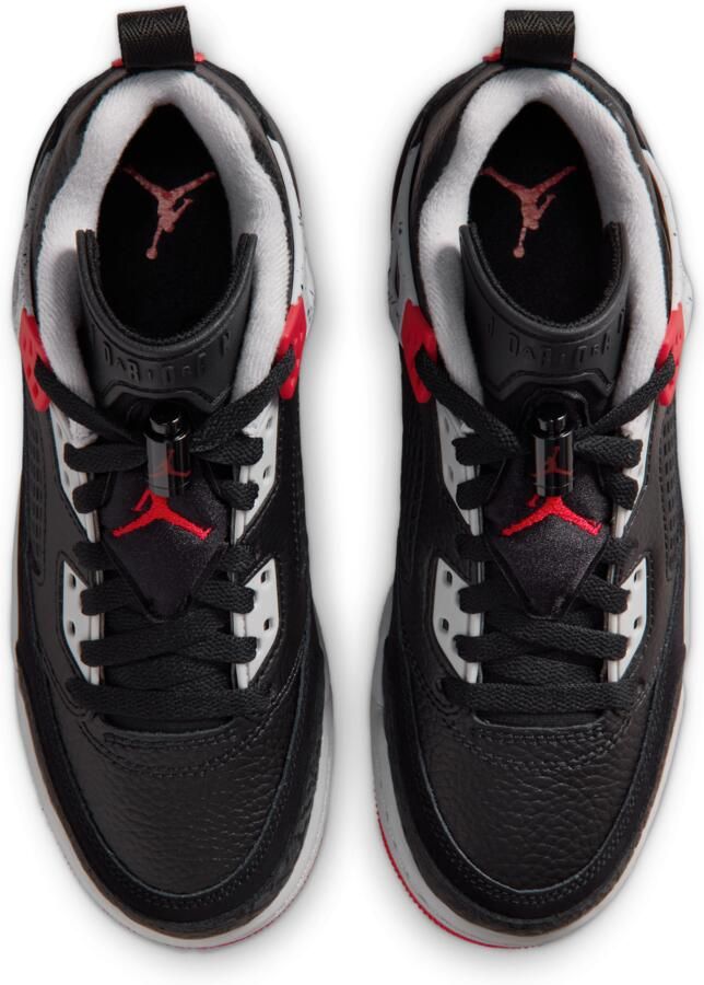 Jordan Spizike Kindersneakers Zwart Leer - Foto 2