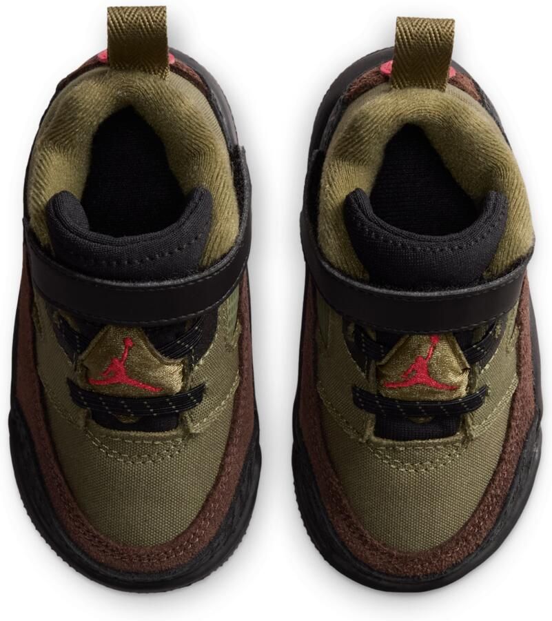 Jordan Spizike Low schoenen voor baby's peuters Groen - Foto 2