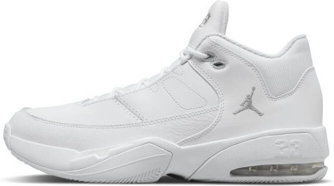 Jordan Max Aura 3 White Metallic Silver White Schoenmaat 44 1 2 Sneakers CZ4167 110 - Foto 2