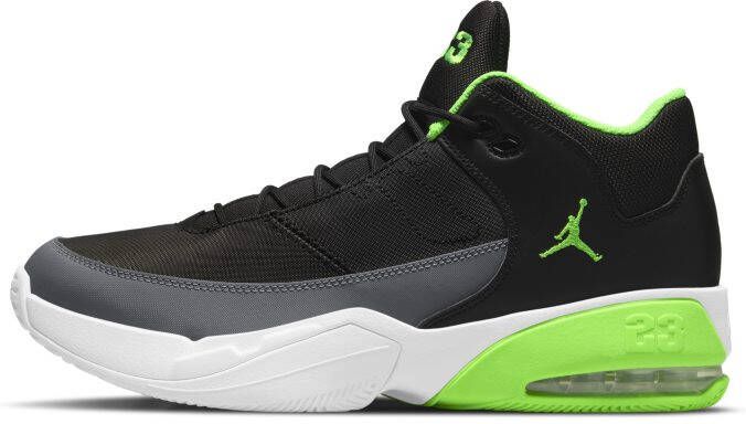 Jordan Max Aura 3 Black Green Strike Cool Grey White Schoenmaat 48 1 2 Sneakers CZ4167 003