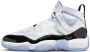 Jordan Hoge Schoenen met Vetersluiting en Luchtechnologie White Heren - Thumbnail 1