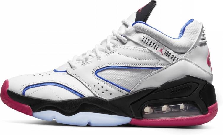 Jordan Lage Sneaker Wit Roze Blauw Zwart Multicolor Heren - Foto 3