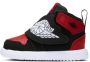 Jordan Sky 1 (Td) Black White-Gym Red Sneakers toddler BQ7196-001 - Thumbnail 1