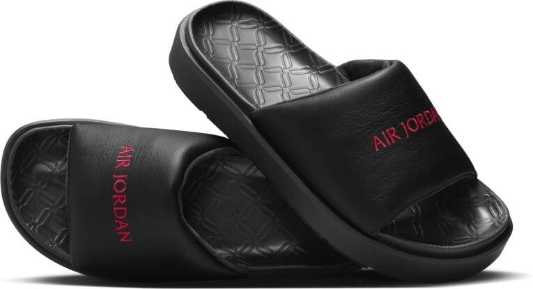 Jordan Sophia Slide Dames Slippers en Sandalen Zwart Maat: 36.5 Mesh Synthetisch Foot Locker