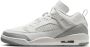 Jordan Spizike Low Heren Schoenen Wit Maat: 42 Leer Foot Locker - Thumbnail 1