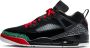 Jordan Spizike Low Heren Schoenen Zwart Maat: 40.5 Leer Foot Locker - Thumbnail 1