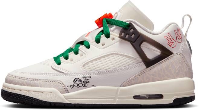 Jordan Spizike Low kinderschoenen Wit