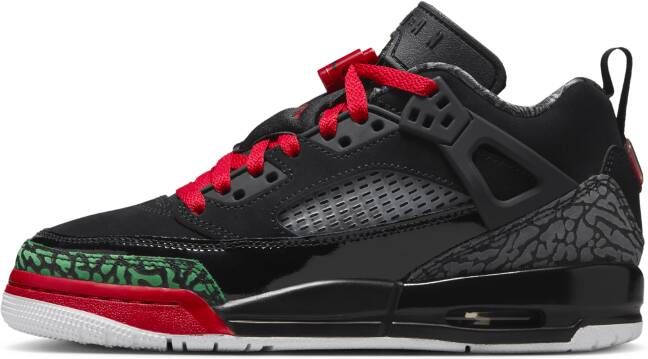 Jordan Spizike Low Unisex Schoenen Zwart Maat: 35.5 Leer Foot Locker