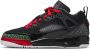 Jordan Spizike Low Unisex Schoenen Zwart Maat: 35.5 Leer Foot Locker - Thumbnail 1