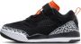 Jordan Spizike Low kleuterschoenen Zwart - Thumbnail 1