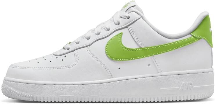 Nike Wmns Air Force 1 '07 Basketball Schoenen white action green maat: 38.5 beschikbare maaten:36 38.5