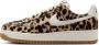 Nike Air Force Sneakers Dames Bruin Leer - Thumbnail 1