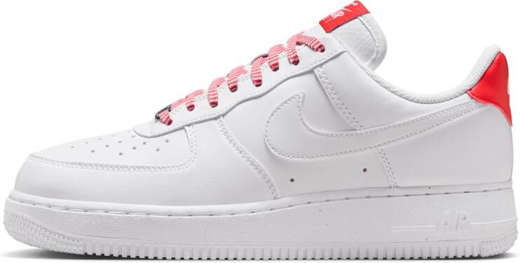 Nike Air Force Dames Schoenen Wit Maat: 35.5 Mesh Synthetisch Foot Locker