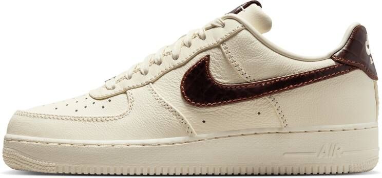 Nike Air Force Sneakers Heren Roze Mesh Synthetisch