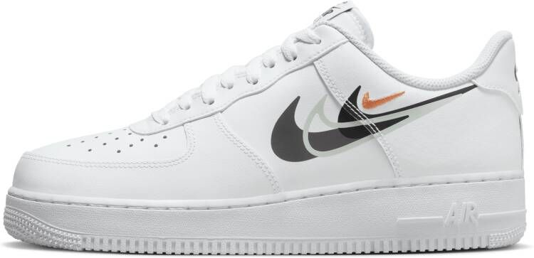 Nike Air Force 1 ´07 Basketball Schoenen white medium ash black light silver maat: 42 beschikbare maaten:42 44.5 45 46