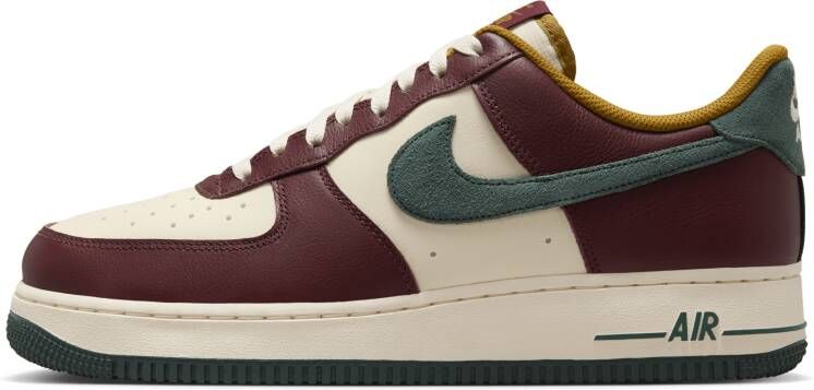 Nike Air Force Heren Schoenen Wit Maat: 40.5 Leer Foot Locker