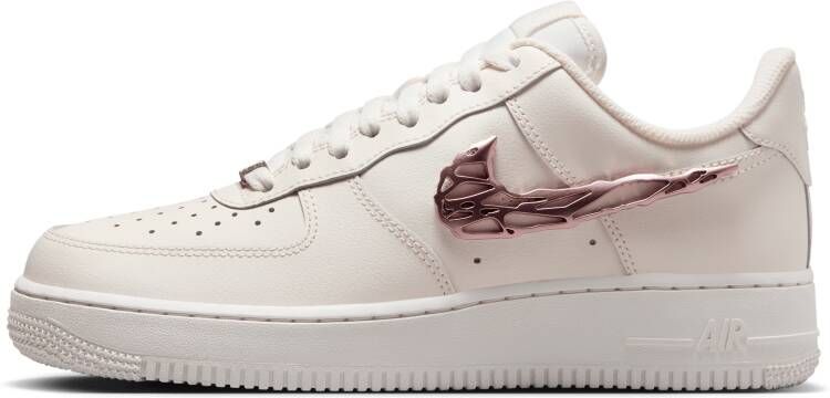 Nike Air Force Dames Schoenen Wit Maat: 38.5 Mesh Synthetisch Foot Locker