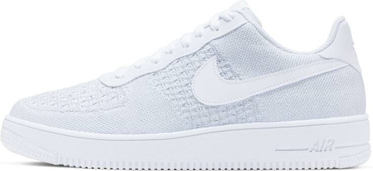 Nike Air Force 1 Flyknit 2.0 Schoen Wit - Foto 1
