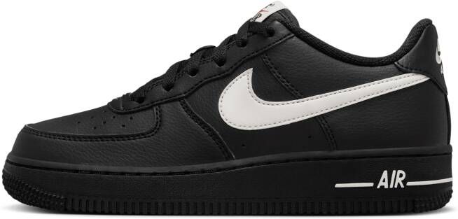 Nike Air Force Unisex Schoenen Zwart Maat: 36.5 Mesh Synthetisch Foot Locker