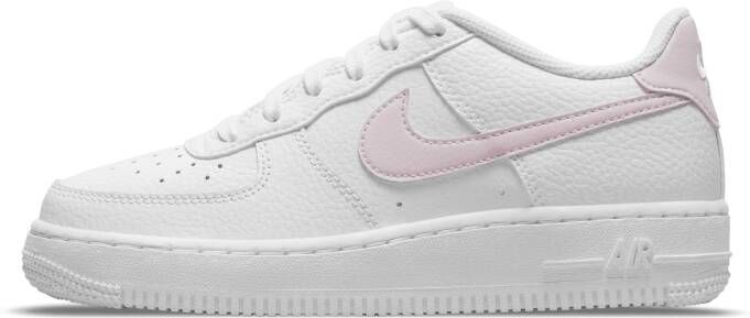 Nike Air Force 1 (gs) Basketball Schoenen white pink foam maat: 39 beschikbare maaten:36.5 37.5 38.5 39 40