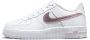 Nike Air Force 1 (gs) Basketball Schoenen white pink glaze maat: 36.5 beschikbare maaten:36.5 - Thumbnail 1