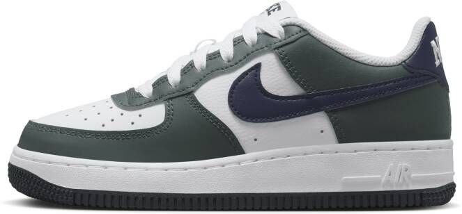 Nike Air Force Unisex Schoenen Groen Maat: 38 Leer Foot Locker