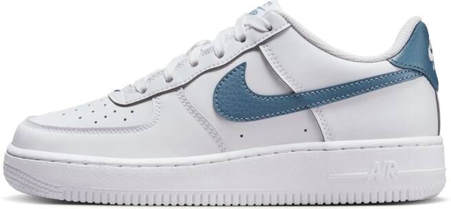 Nike Air Force Unisex Schoenen Wit Maat: 35.5 Leer Foot Locker