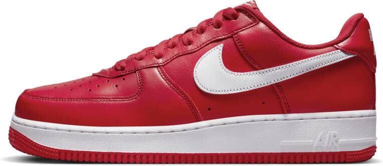 Nike Air Force 1 Low Retro Herenschoenen Rood