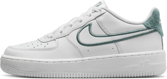 Nike Air Force Unisex Schoenen Wit Maat: 36 Leer Foot Locker