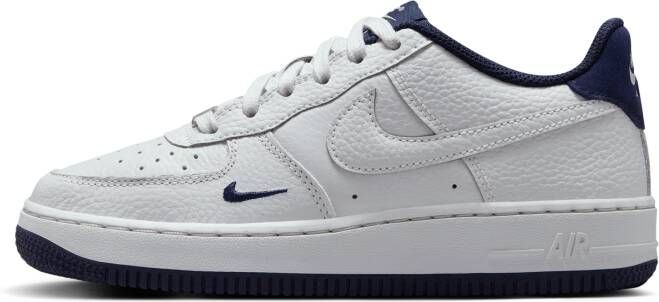 Nike Air Force Unisex Schoenen Grijs Maat: 35.5 Mesh Synthetisch Foot Locker