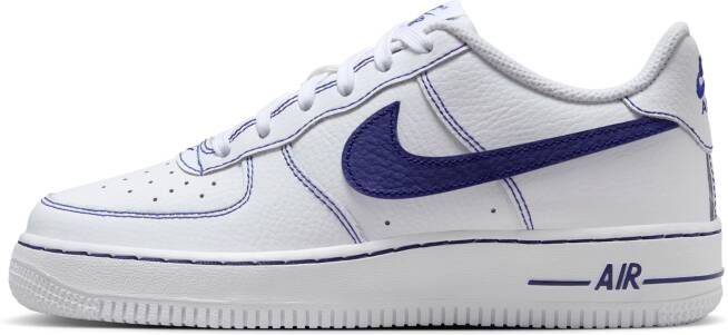 Nike Air Force Unisex Schoenen Wit Maat: 35.5 Leer Foot Locker