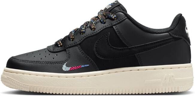 Nike Air Force 1 LV8 Kinderschoenen Zwart