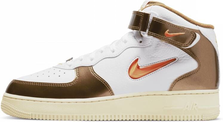 Nike Air Force 1 Mid QS Heren Sneakers Schoenen Leer DH5623 - Foto 6