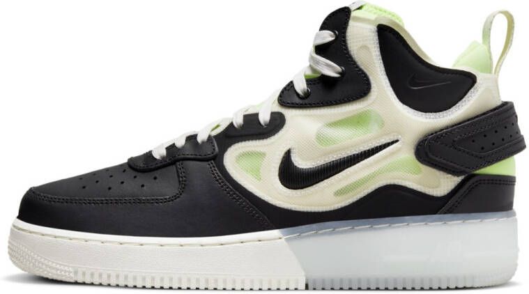 Nike Air Force 1 Mid React Herenschoenen Sail Ghost Green Glacier Blue Black Heren