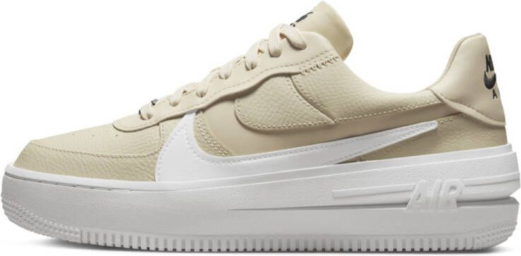 Nike Air Force 1 PLT.AF.ORM Damesschoenen Fossil Summit White Black Sail Dames - Foto 3