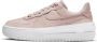 Nike Air Force 1 PLT.AF.ORM sneakers oudroze roze wit - Thumbnail 2