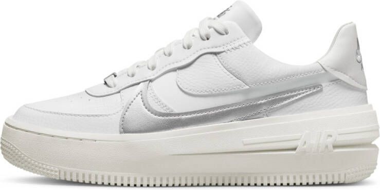 Nike Air Force 1 PLT.AF.ORM sneakers wit metallic zilver - Foto 2