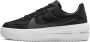 Nike Air Force 1 PLT.AF.ORM Damesschoenen Black White Black Anthracite Dames - Thumbnail 3