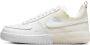 Nike Air Force 1 React White White Coconut Milk Lt Iron Ore Schoenmaat 38 1 2 Sneakers DH7615 100 - Thumbnail 2
