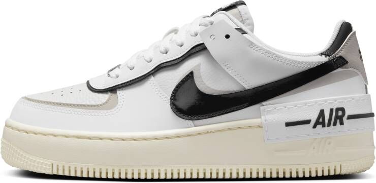 Nike Air Force Dames Schoenen Wit Maat: 35.5 Mesh Synthetisch Foot Locker