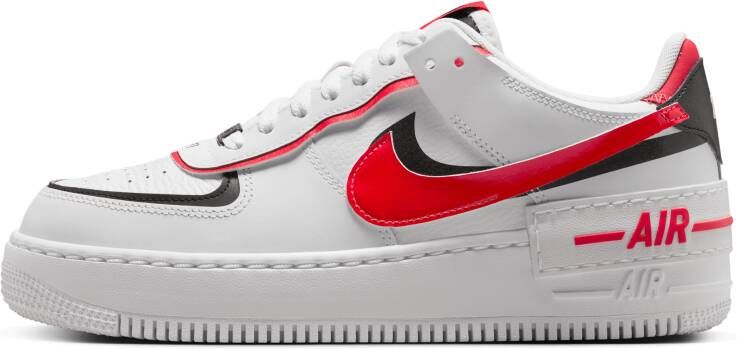 Nike Air Force Dames Schoenen Wit Maat: 35.5 Mesh Synthetisch Foot Locker