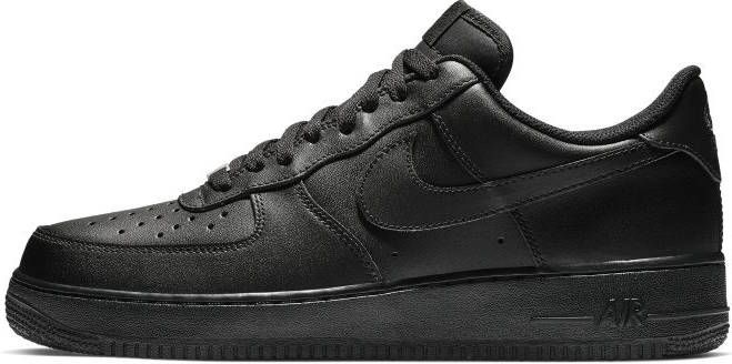 nike air force 1 heren zwart