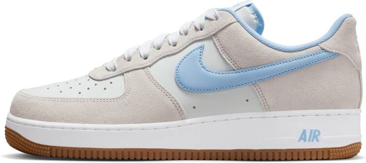 Nike Air Force Heren Schoenen Grijs Maat: 42.5 Leer Foot Locker