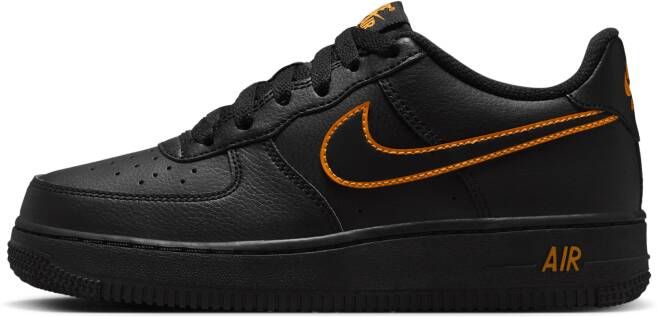 Nike Air Force 1 kinderschoenen Zwart