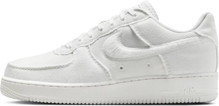 Nike Air Force Heren Schoenen Wit Maat: 42.5 Mesh Synthetisch Foot Locker