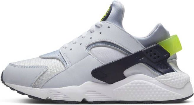 Nike Air Huarache sneakers wit donkerblauw geel - Foto 3