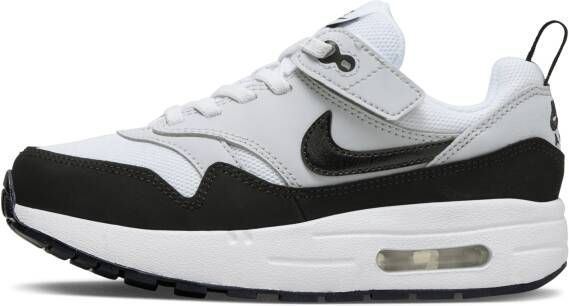 Nike Air Max 1 EasyOn kleuterschoenen Wit