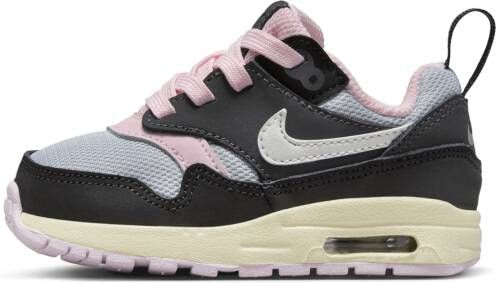 Nike Air Max 1 EasyOn schoenen voor baby's peuters Zwart